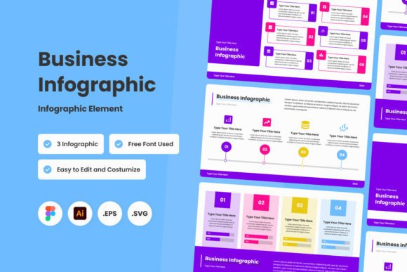 Business Infographic Template V3: Graphics & Infographics