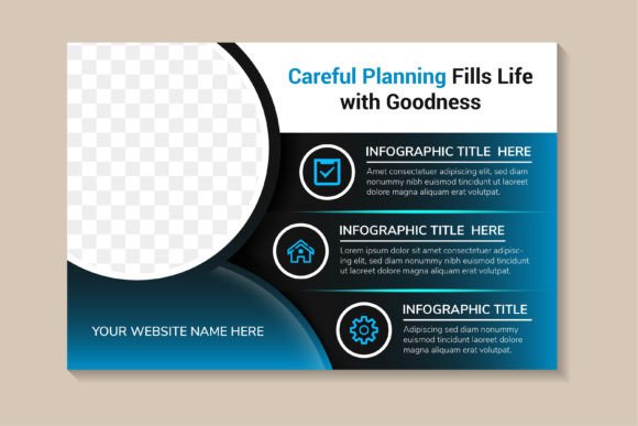 Careful Planning Horizontal Flyer
