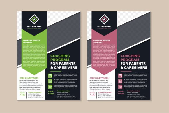 Coaching Program Vertical Flyer