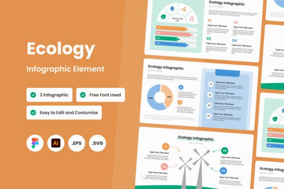 Ecology Infographic Template V4: Graphics for Environmental Awareness