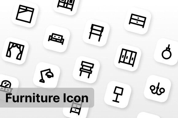 Furniture Icon Graphics & Icons
