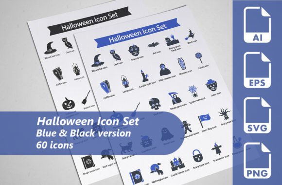 Halloween Icon Set for Graphics and Icons