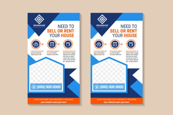 Need to Sell Vertical Banner: Graphics for Print Templates