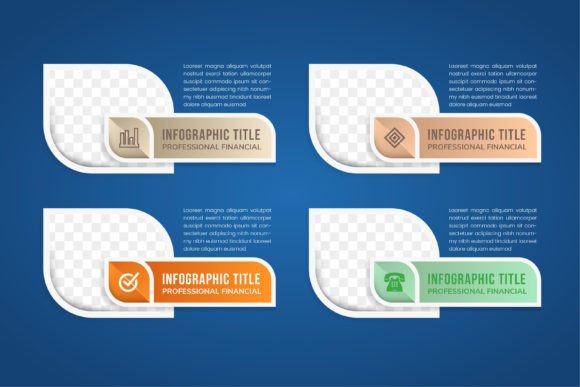 Photo Frame Infographic Curve Graphics