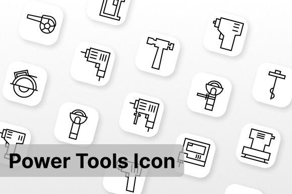 Power Tools Icon: Graphics and Icons for Real Publishing