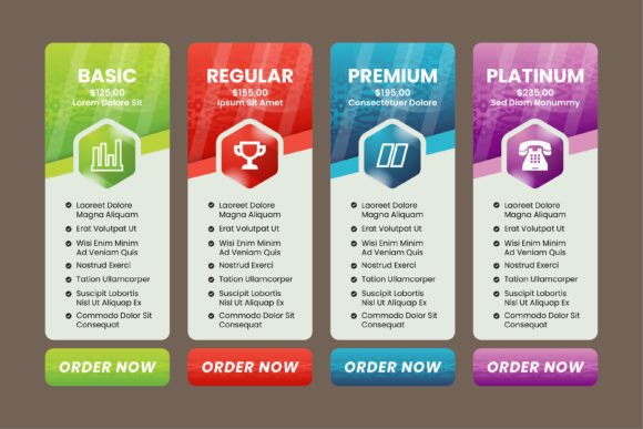 Price Table Element Banner