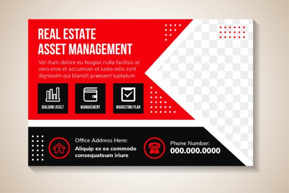 Real Estate Horizontal Banner Graphics and Print Templates