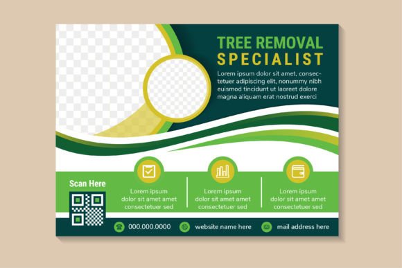 Removal Specialist Horizontal Cover Graphics and Print Templates