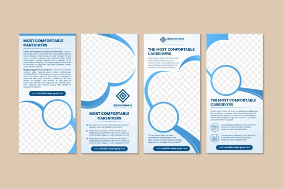 The Most Comfortable Vertical Banner: Graphics for Print Templates